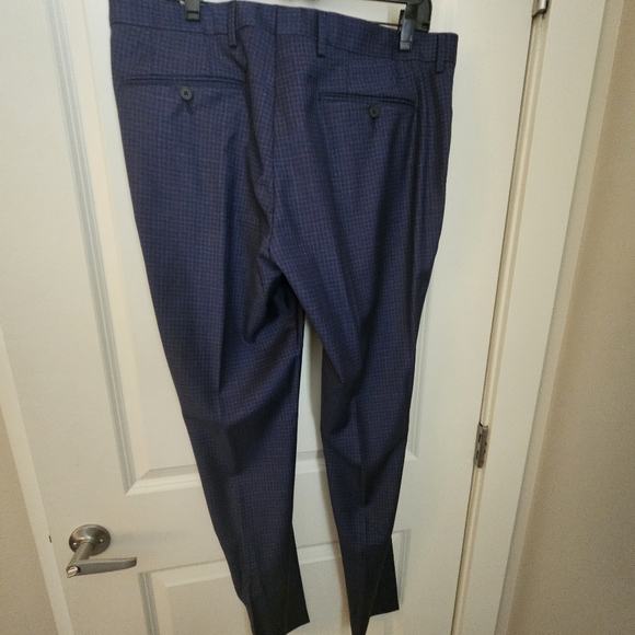 Theory dress pants checkered blue size 34 - Picture 3 of 3